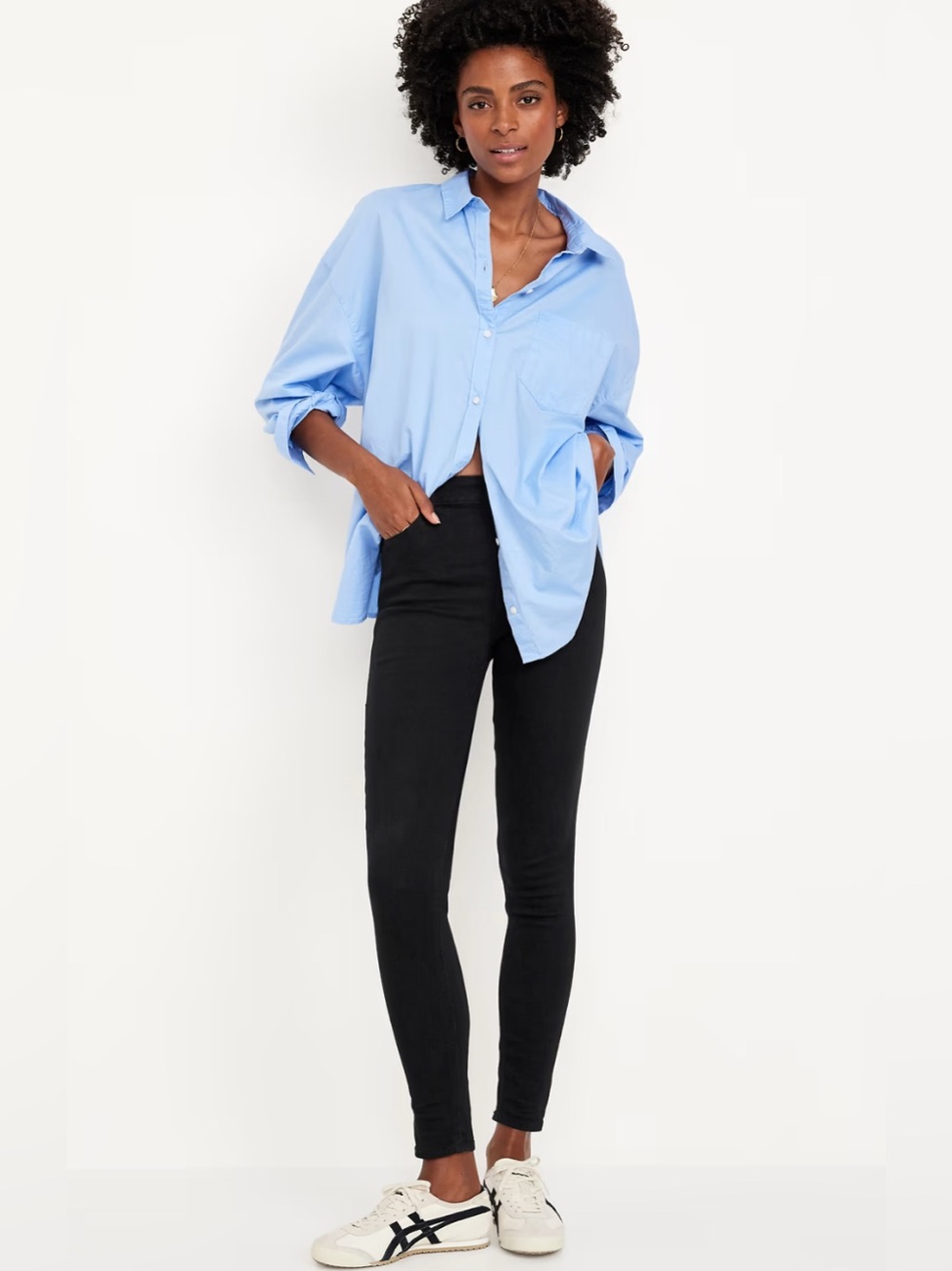 Old Navy High Rise Wow Super Skinny Black Jeans Women's US Size 6